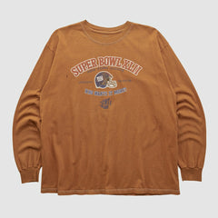 Super Bowl XLII 2008 Long Sleeve T-shirt Clay Vintage | Fanatics
