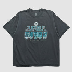 Philadelphia Eagles Reebok 2007 T-shirt Black Vintage | Fanatics