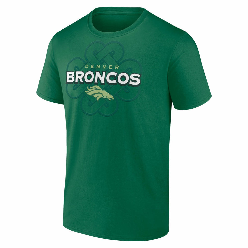 Denver Broncos Celtic Luck T-Shirt Green | NFL