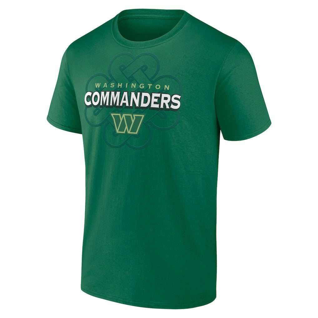 Washington Commanders Celtic Luck T-Shirt Green | NFL