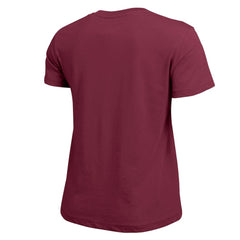 Colorado Avalanche Champion Women's Wordmark Lockup T-Shirt - Burgundy - NHL