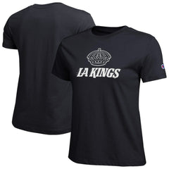 Los Angeles Kings Champion Women's Wordmark Lockup T-Shirt - Black - NHL