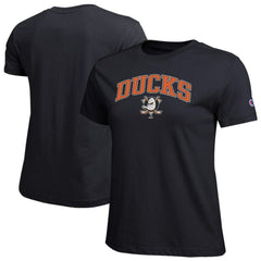 Anaheim Ducks Champion Women's Arch Mascot Logo T-Shirt - Black - NHL