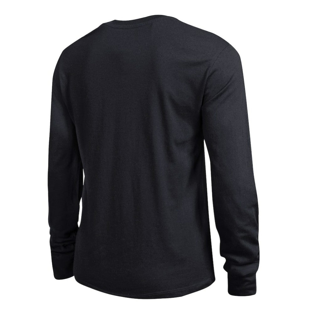Philadelphia Flyers Champion Women's Wordmark Lockup Long Sleeve T-Shirt - Black - NHL