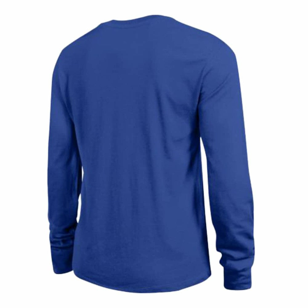 Tampa Bay Lightning Champion Women's Wordmark Lockup Long Sleeve T-Shirt - Royal - NHL