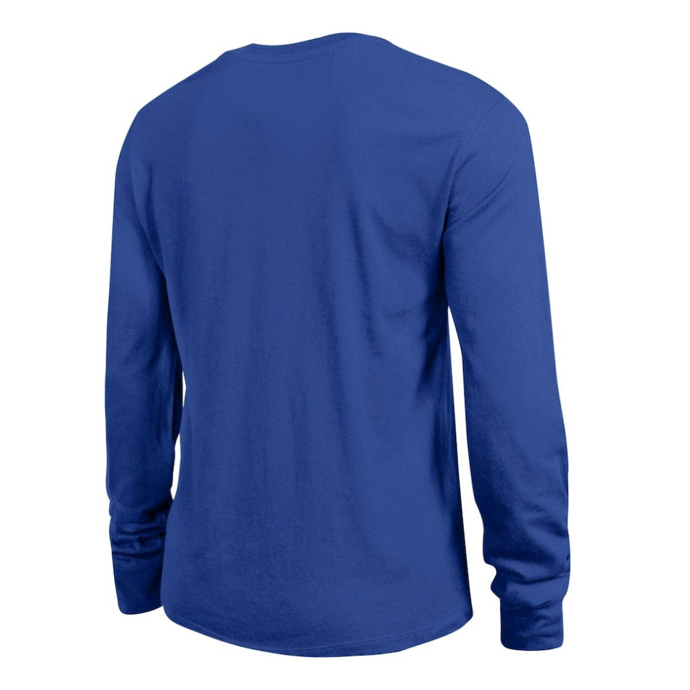 Toronto Maple Leafs Champion Women's Wordmark Lockup Long Sleeve T-Shirt - Royal - NHL
