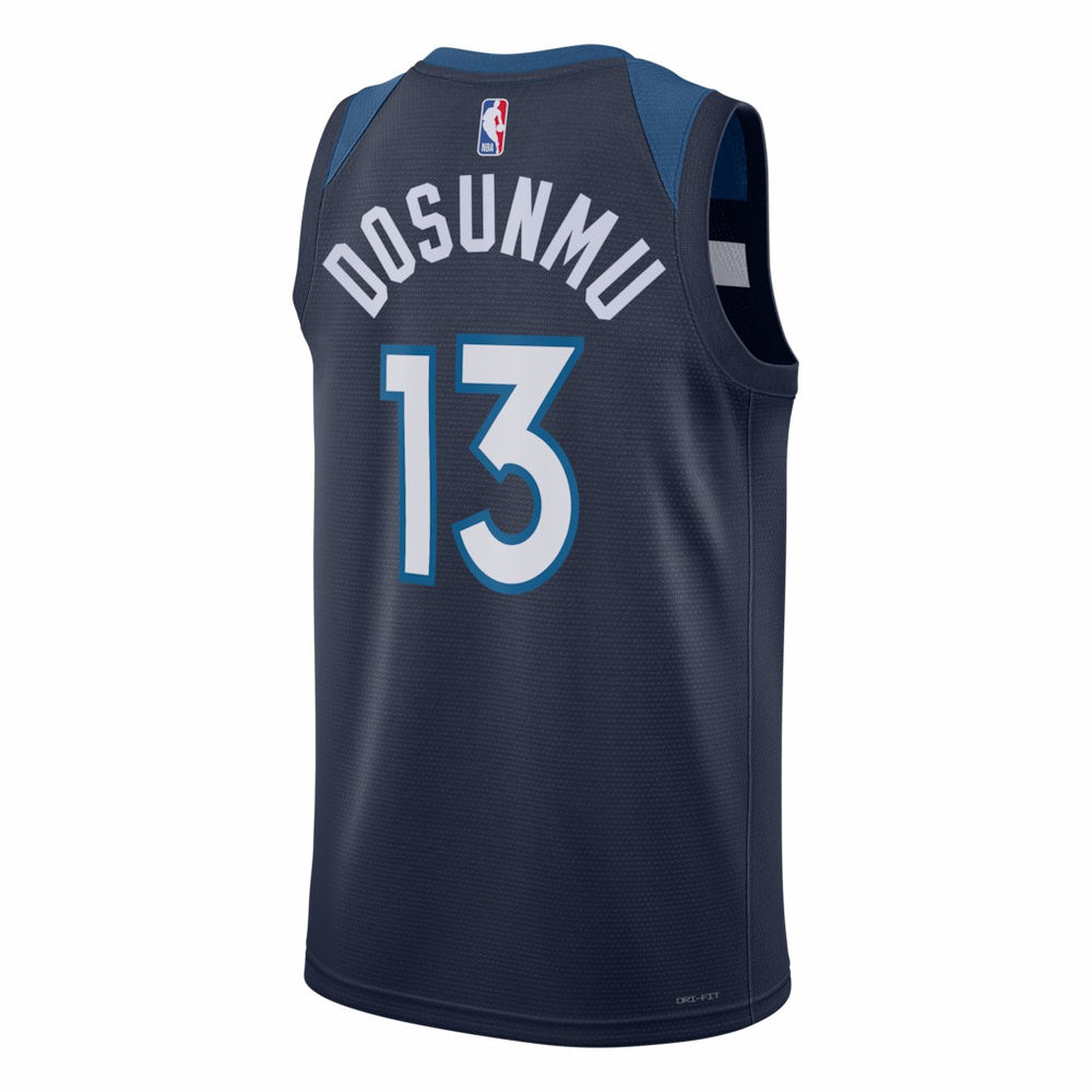 Ayo Dosunmu Minnesota Timberwolves Unisex Swingman Jersey Icon Edition Navy - NBA