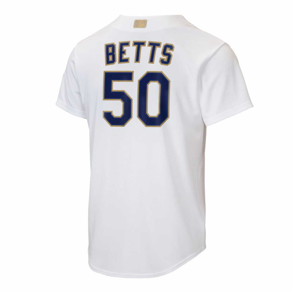 Mookie Betts Los Angeles Dodgers Nike Youth 2026 Gold Collection Home Replica Jersey - MLB