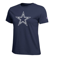 Dallas Cowboys Champion Women's Logo T-Shirt Navy | NFL