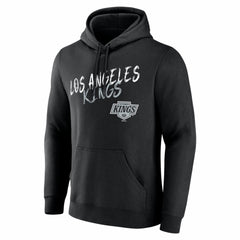 Los Angeles Kings Hustle Personalized Name & Number Hoodie - Black - NHL