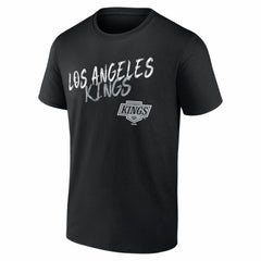 Los Angeles Kings Hustle Personalized Name & Number T-Shirt - Black - NHL