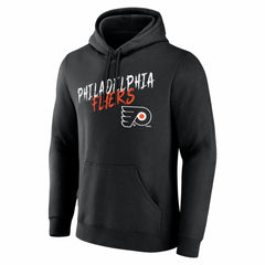 Philadelphia Flyers Big & Tall Hustle Personalized Name & Number Hoodie - Black - NHL