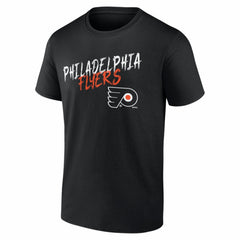Philadelphia Flyers Big & Tall Hustle Personalized Name & Number T-Shirt - Black - NHL