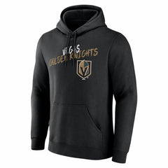 Vegas Golden Knights Hustle Personalized Name & Number Hoodie - Black - NHL