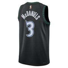 Jaden McDaniels Minnesota Timberwolves Unisex Swingman Jersey Classic Edition Black - NBA