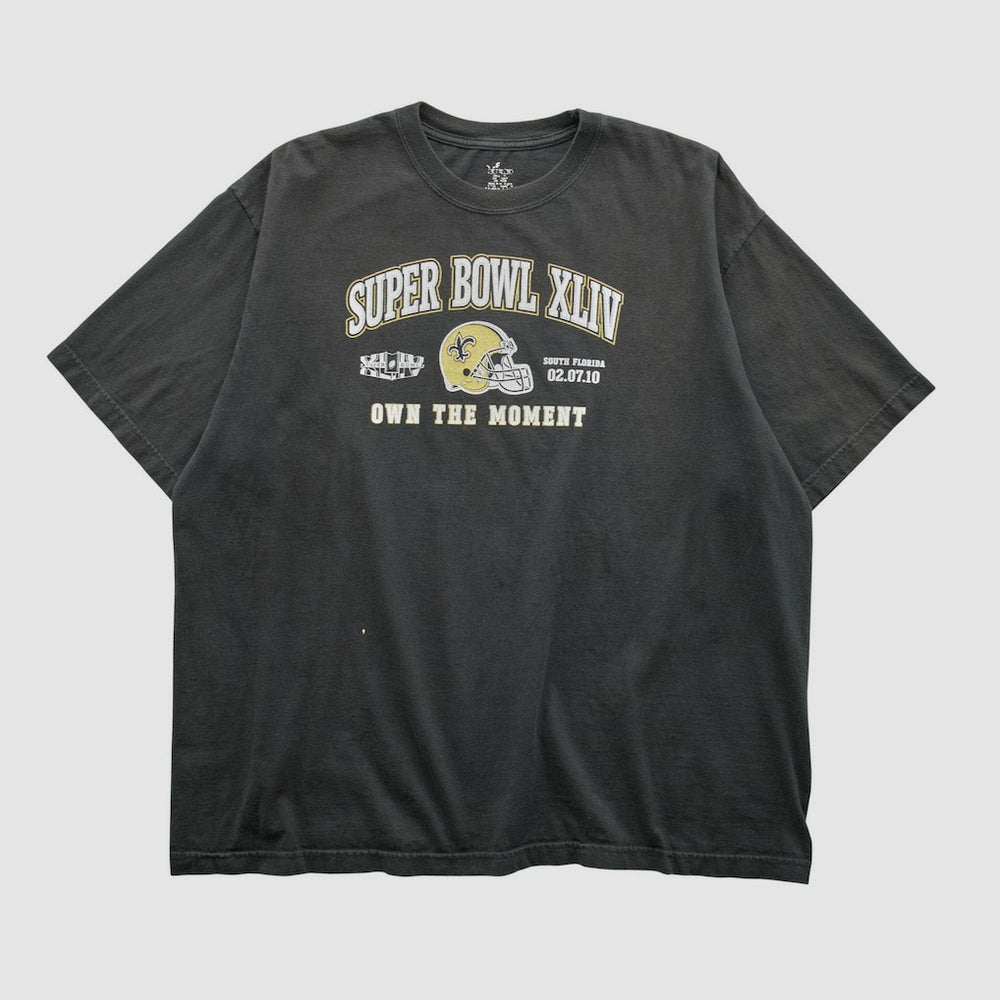 New Orleans Saints 2010 T-shirt Black Vintage | Fanatics