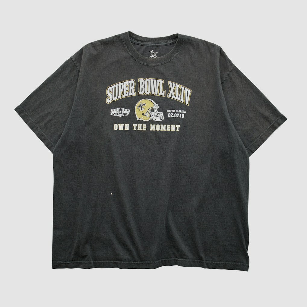 New Orleans Saints 2010 T-shirt Black Vintage | Fanatics