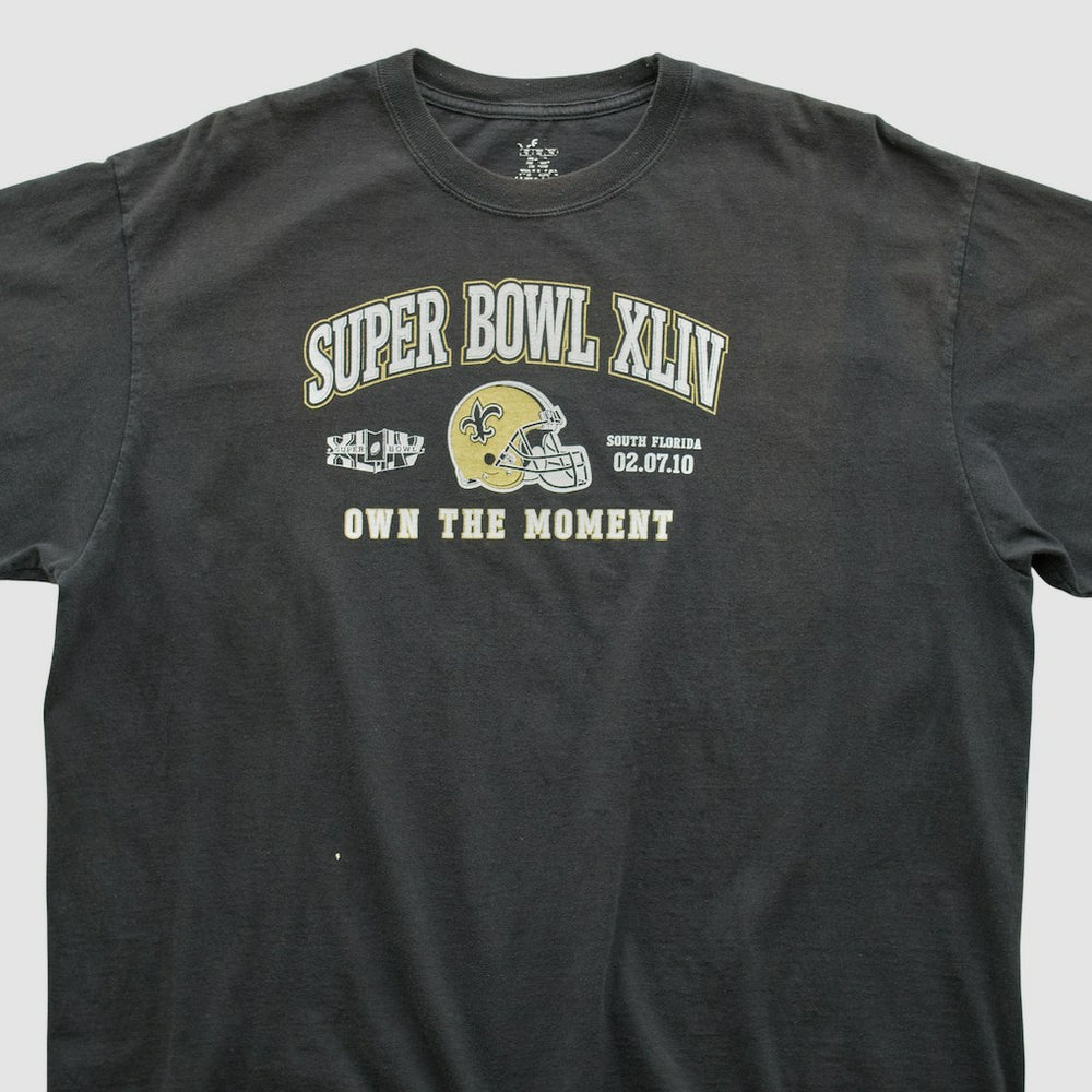 New Orleans Saints 2010 T-shirt Black Vintage | Fanatics