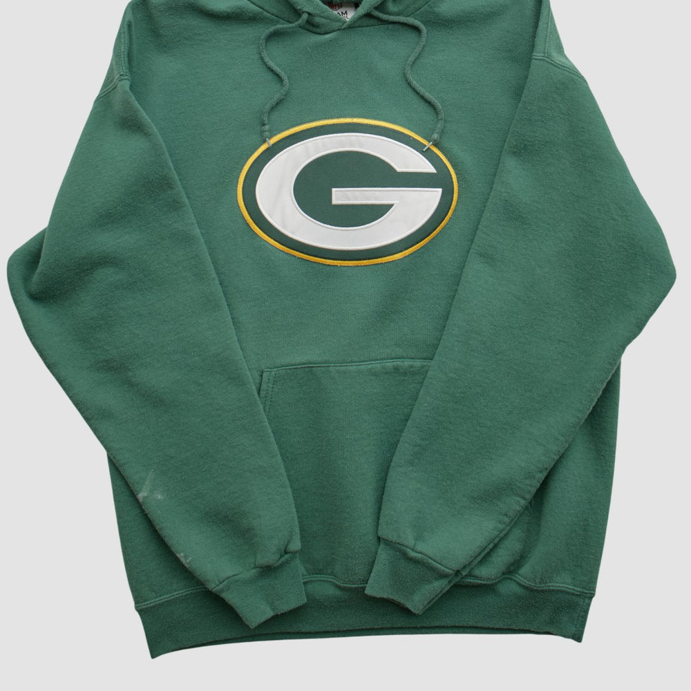 Green Bay Packers NFL 2010s Hooded Pullover Sweatshirt Green Vintage | Fanatics