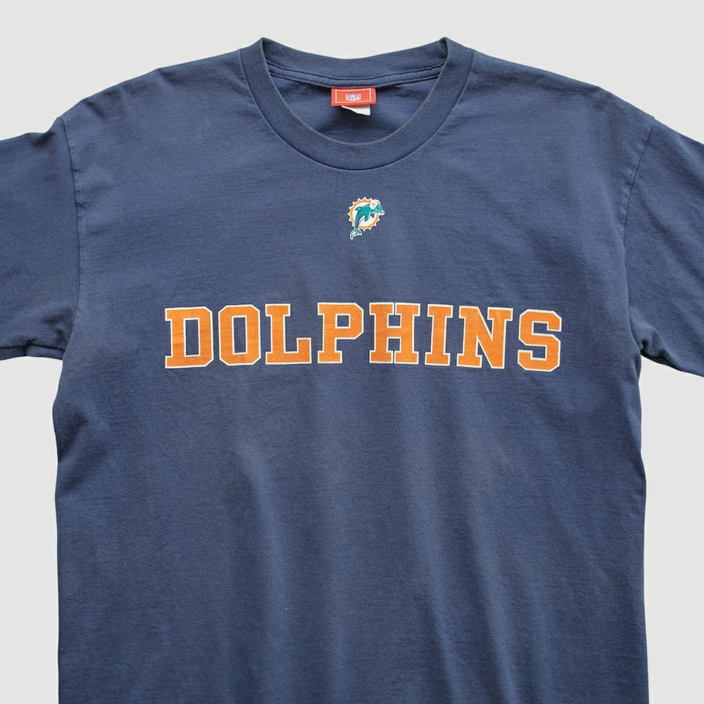 Miami Dolphins NFL 2000s Long Sleeve T-shirt Navy Vintage | Fanatics