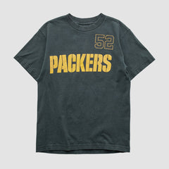 Green Bay Packers Reebok 2000s T-shirt Black Vintage | Fanatics