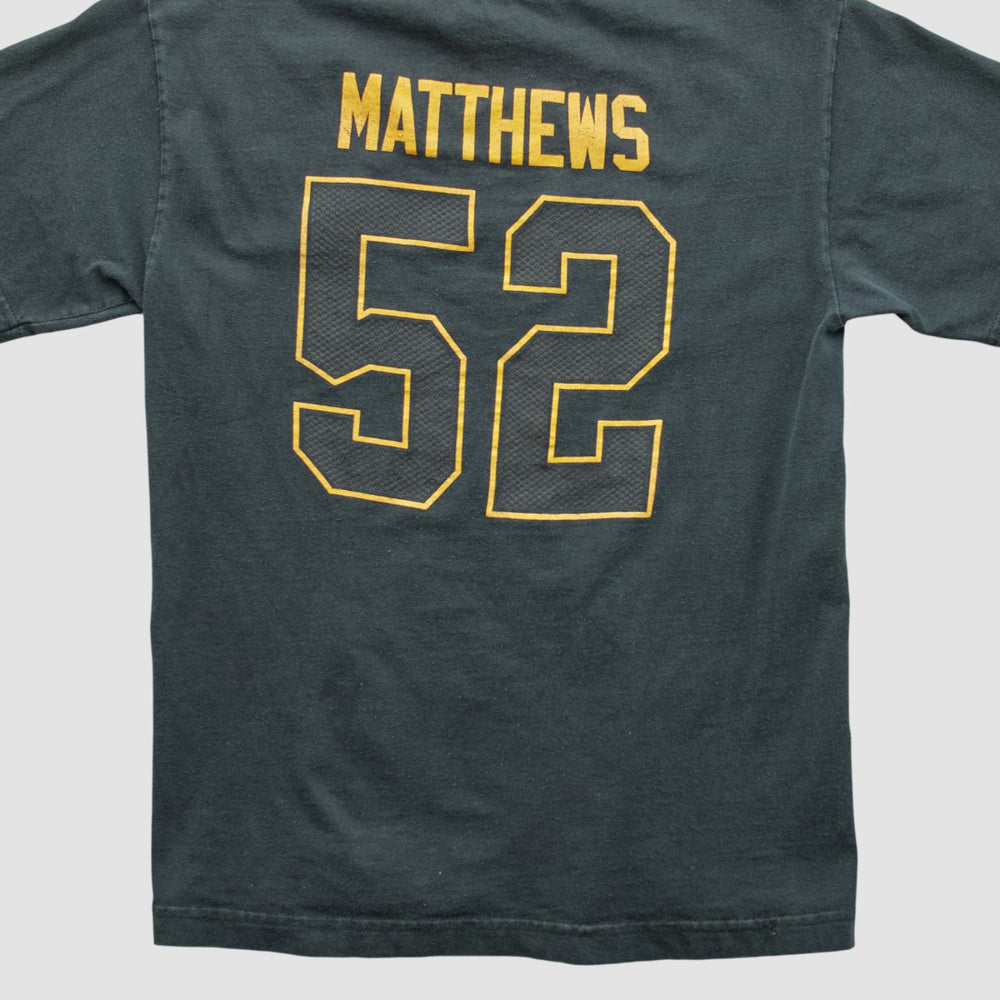 Green Bay Packers Reebok 2000s T-shirt Black Vintage | Fanatics