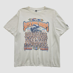Denver Broncos Starter 1998 T-shirt White Vintage | Fanatics