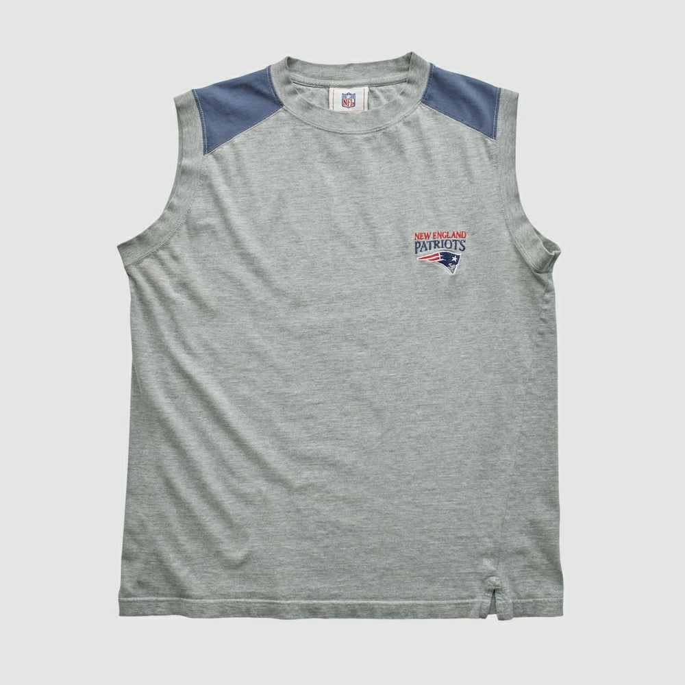 New England Patriots NFL Tank Heather Gray Vintage | Fanatics