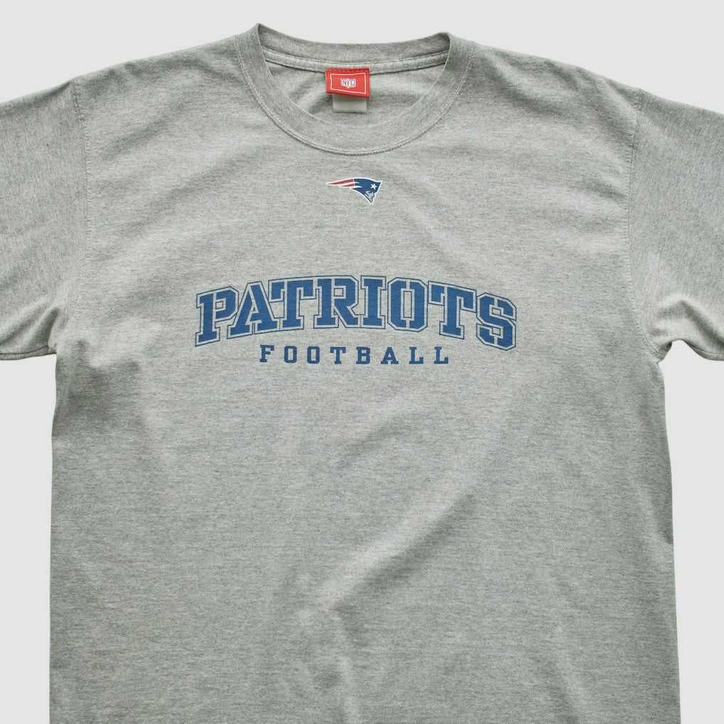 New England Patriots NFL 2000s T-shirt Heather Gray Vintage | Fanatics