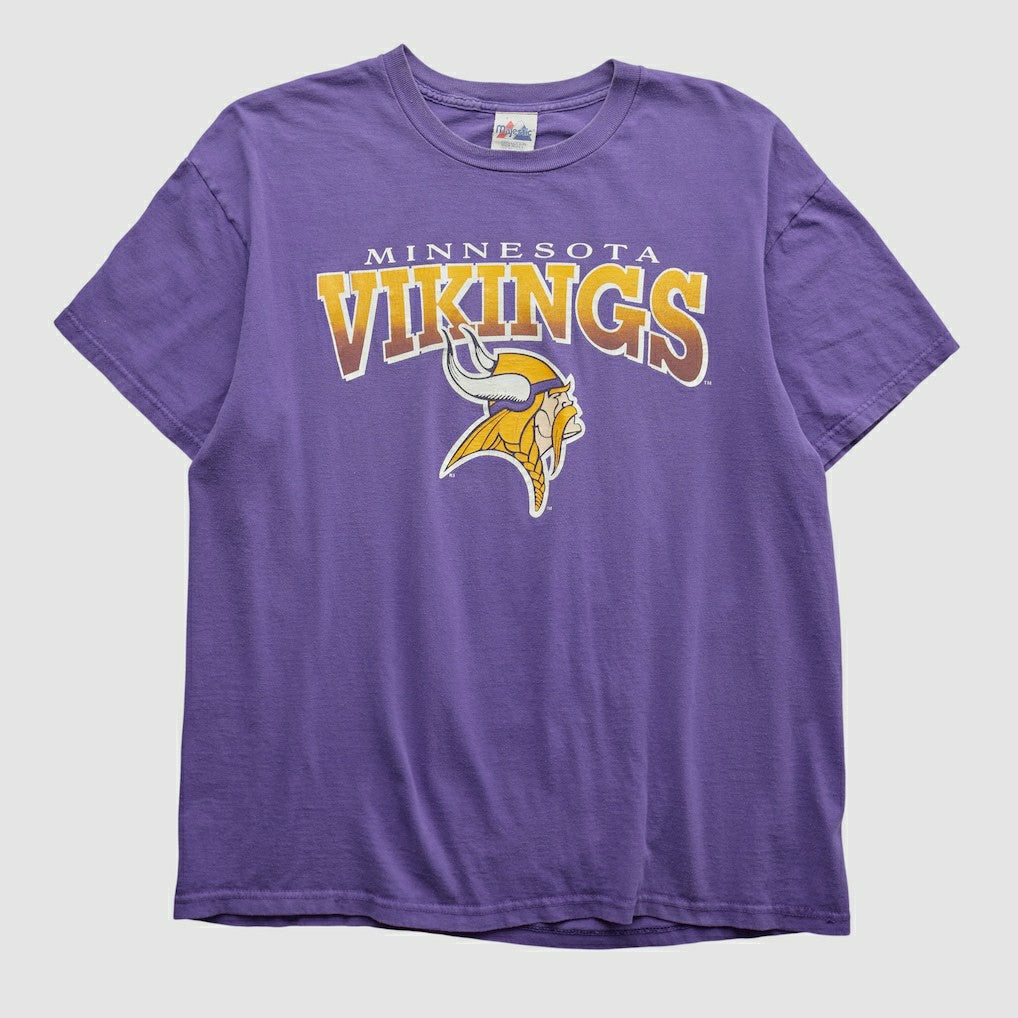 Minnesota Vikings Majestic 2000s T-shirt Purple Vintage | Fanatics