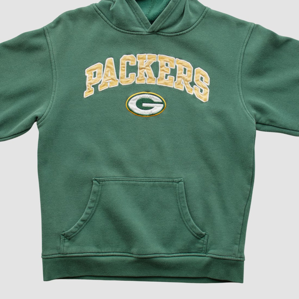 Green Bay Packers NFL 2000s Hooded Pullover Sweatshirt Green Vintage | Fanatics