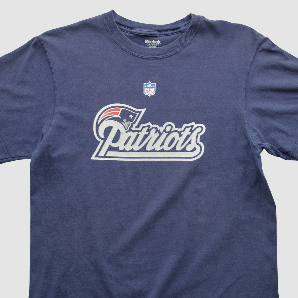 New England Patriots Reebok 2000s T-shirt Navy Vintage | Fanatics