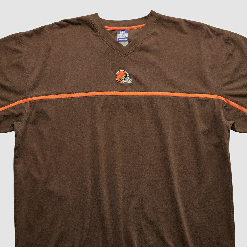 Cleveland Browns Reebok 2000s T-shirt Brown Vintage | Fanatics