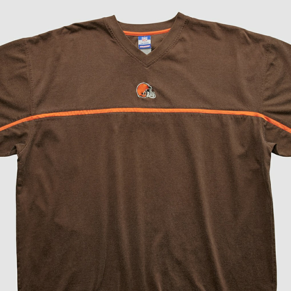 Cleveland Browns Reebok 2000s T-shirt Brown Vintage | Fanatics