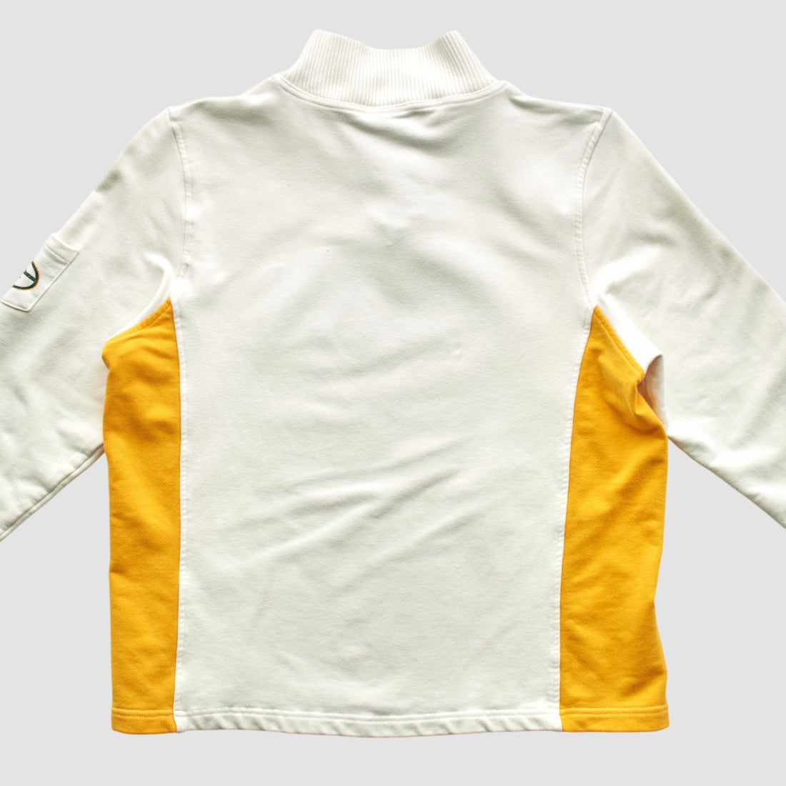 Green Bay Packers Reebok 2000s 1/4 Zip Sweatshirt White Vintage | Fanatics