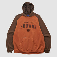 Cleveland Browns Reebok 2000s Hooded Pullover Sweatshirt Clay Vintage | Fanatics