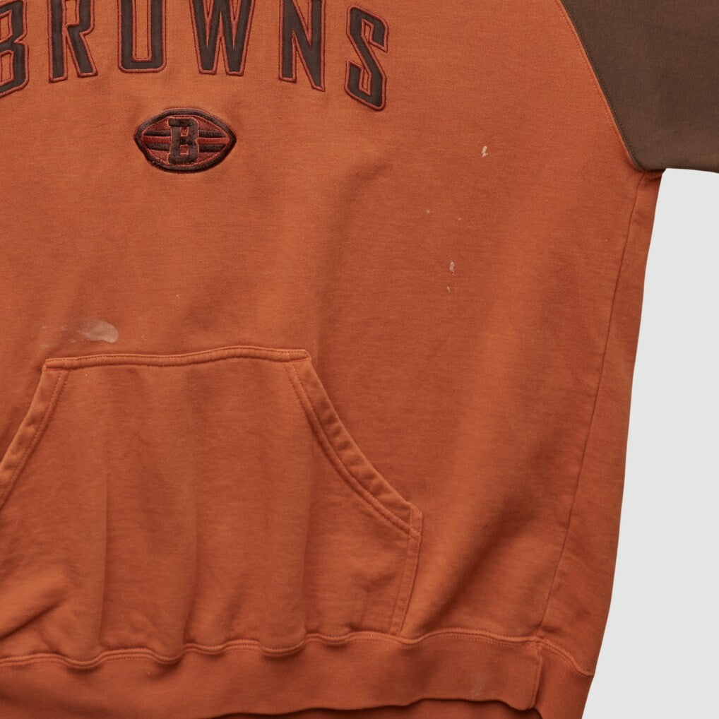 Cleveland Browns Reebok 2000s Hooded Pullover Sweatshirt Clay Vintage | Fanatics