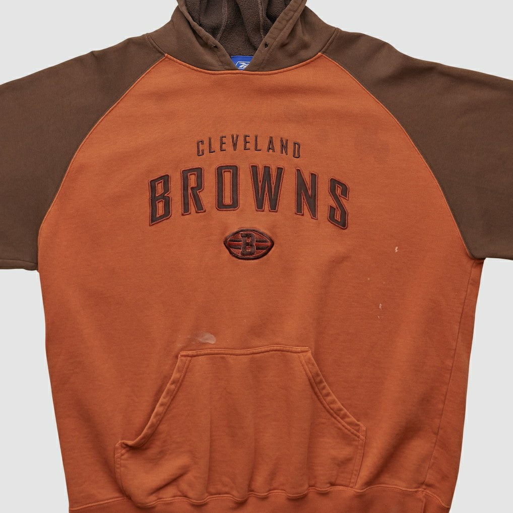 Cleveland Browns Reebok 2000s Hooded Pullover Sweatshirt Clay Vintage | Fanatics