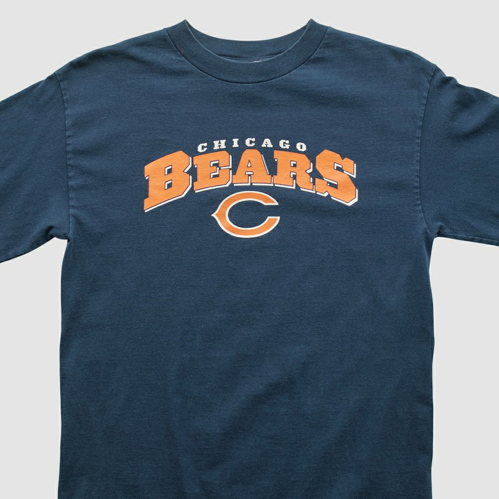 Chicago Bears NFL 2000s Long Sleeve T-shirt Navy Vintage | Fanatics