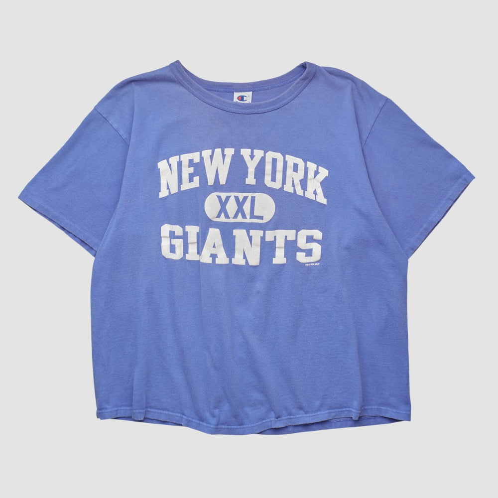 New York Giants Champion 1995 T-shirt Blue Vintage | Fanatics