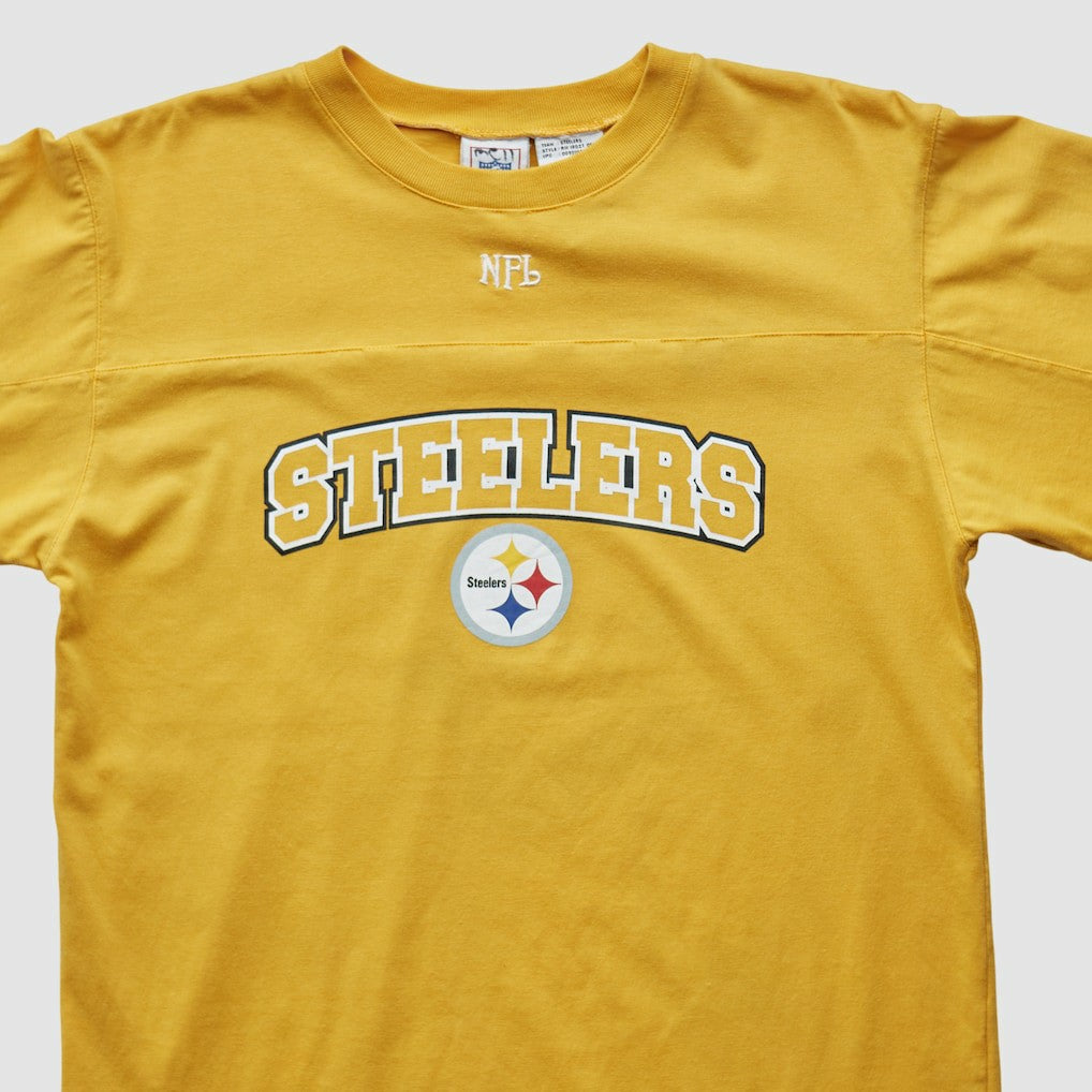 Pittsburgh Steelers NFL 2000s Long Sleeve T-shirt Yellow Vintage | Fanatics