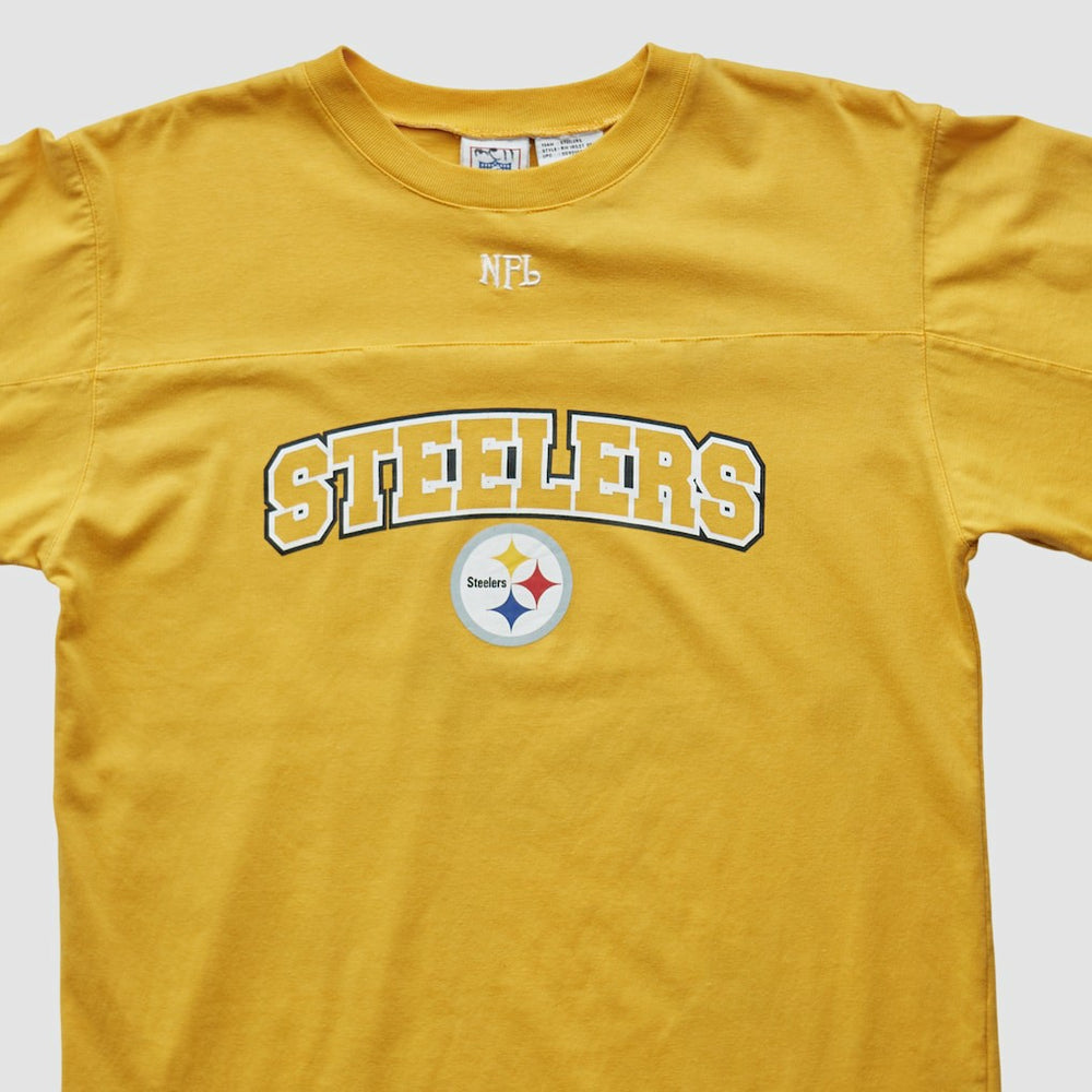 Pittsburgh Steelers NFL 2000s Long Sleeve T-shirt Yellow Vintage | Fanatics
