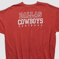 Dallas Cowboys Cowboys Team Apparel 2000s T-shirt Red Vintage | Fanatics