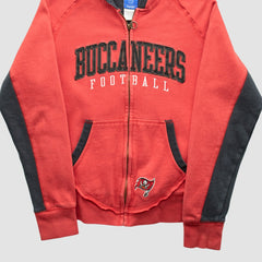 Tampa Bay Buccaneers Reebok 2000s Hooded Full Zip Sweatshirt Red Vintage | Fanatics