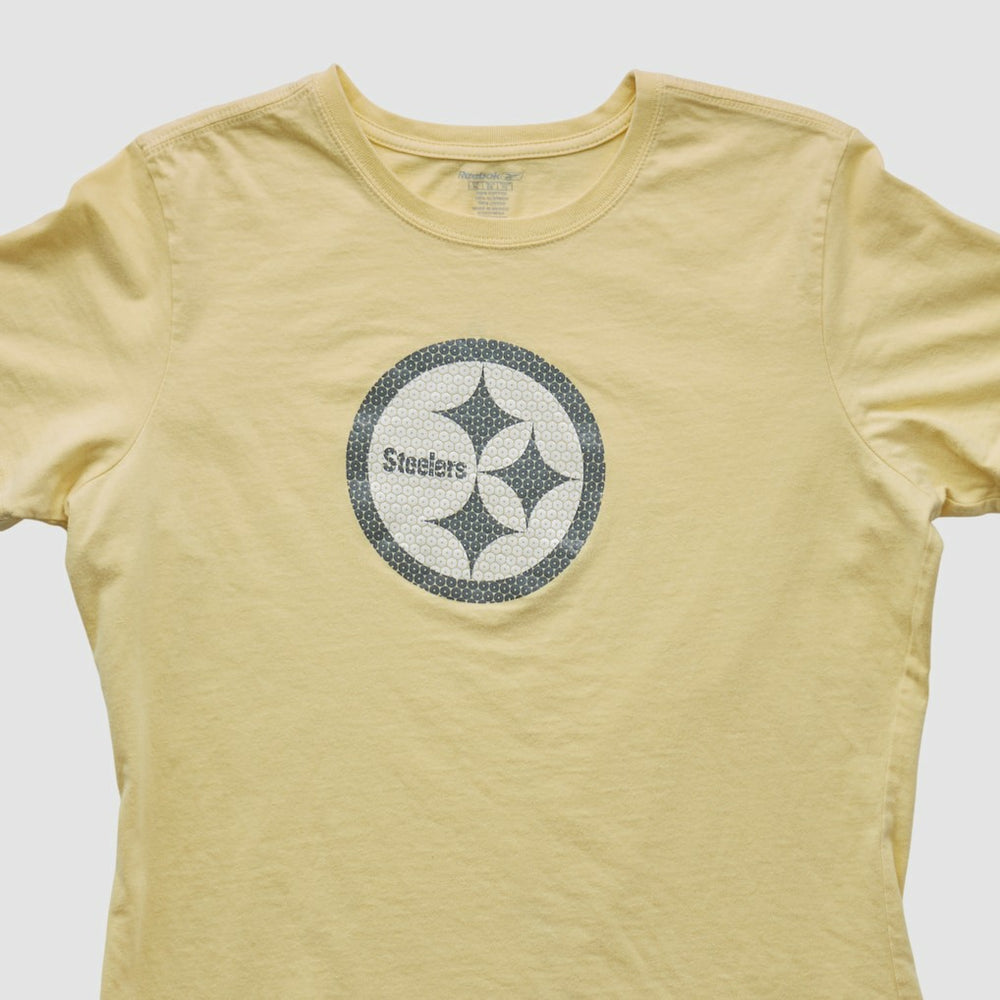 Pittsburgh Steelers Reebok 2000s T-shirt Yellow Vintage | Fanatics