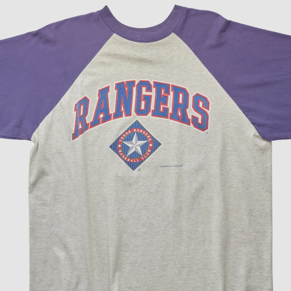 Texas Rangers Logo Athletic T-shirt - MLB