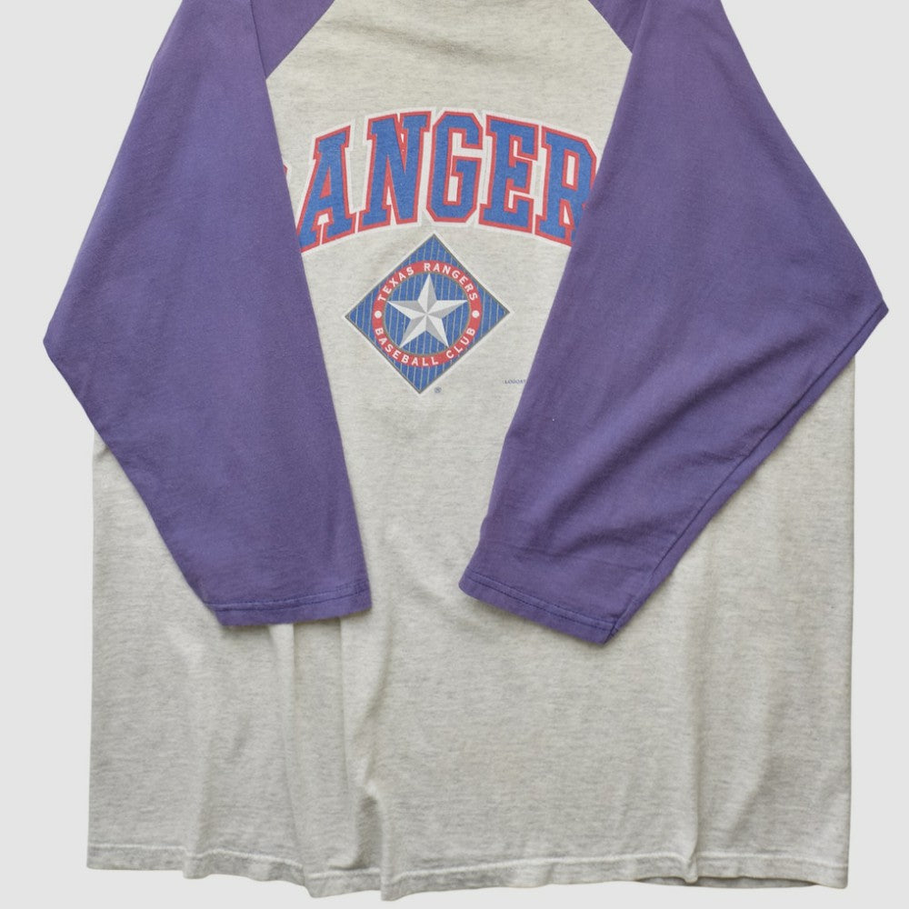 Texas Rangers Logo Athletic T-shirt - MLB