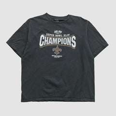 New Orleans Saints NFL 2010 T-shirt Black Vintage | Fanatics
