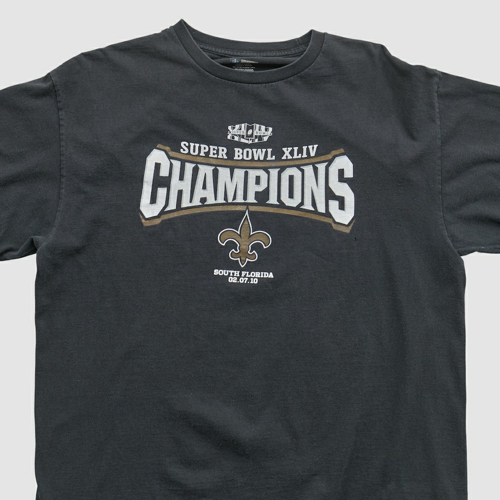 New Orleans Saints NFL 2010 T-shirt Black Vintage | Fanatics