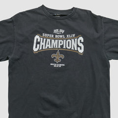 New Orleans Saints NFL 2010 T-shirt Black Vintage | Fanatics